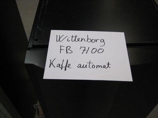 Wittenborg FB7100 kaffeautomat