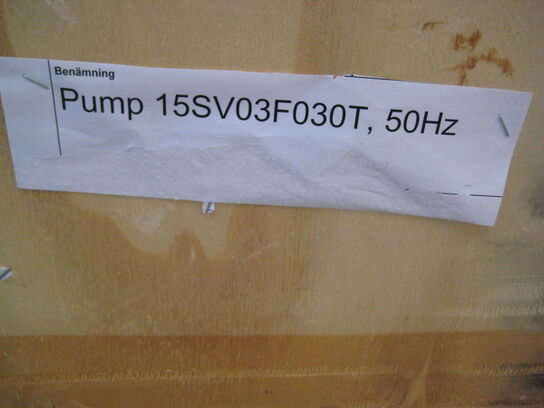 Lowara pumpe. 15SV03F030T, 50 Hz