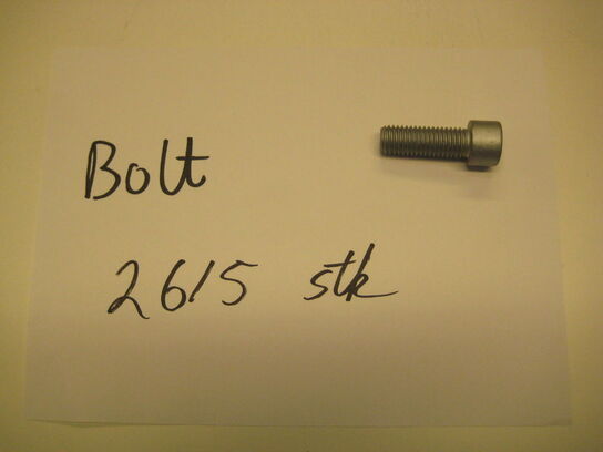 Bolt, galvaniseret. 2600 stk.