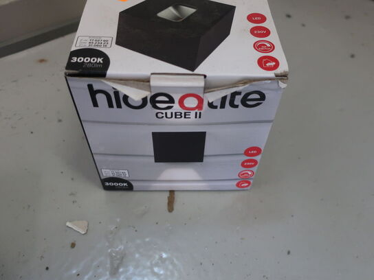 HIDEALITE CUBE 1 Antracit 3000K (ubrugt)