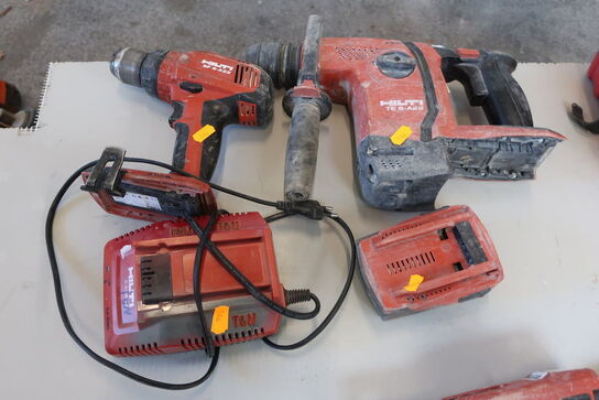 Borehammer og bore-/skruemaskine HILTI SF 6-A22, TE 6-A22