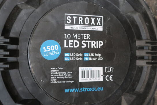 2 stk. labeltromler med led strip