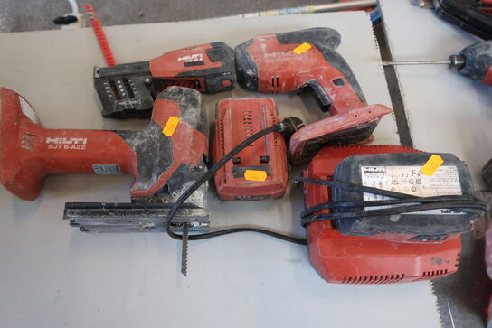 Gipsskruemaskine og stiksav HILTI SD 5000-A22, SJT 6-A22