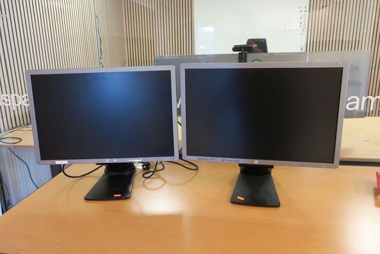 2 stk. monitor HP ELITEDISPLEY E24i