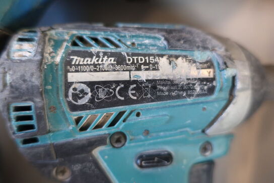 4 stk. Makita maskiner