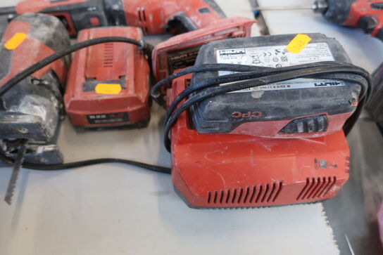 Gipsskruemaskine og stiksav HILTI SD 5000-A22, SJT 6-A22