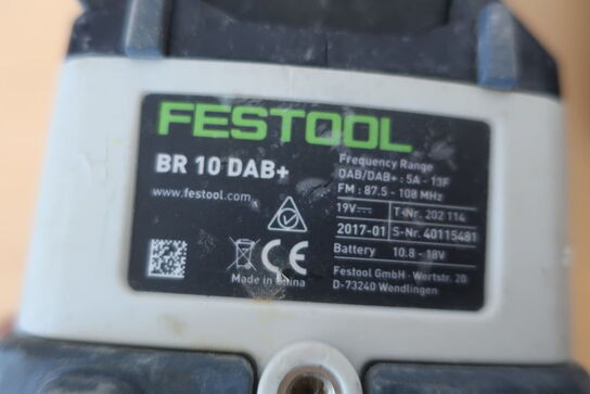 Radio FESTOOL BR 10 DAB+