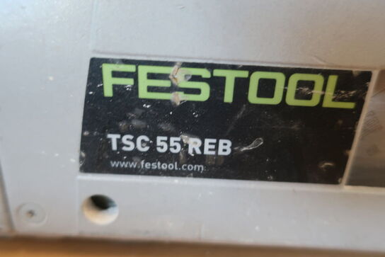 Dyksav FESTOOL TSC 55 REB med føringsskinne