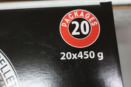 20 stk. røgpiller til rygning af mad (20x450g)