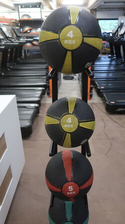 Fitnessbolde 4-6 kg inkl. stativ