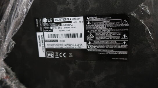 4K SmartTV 65" LG 65UM7050PLA