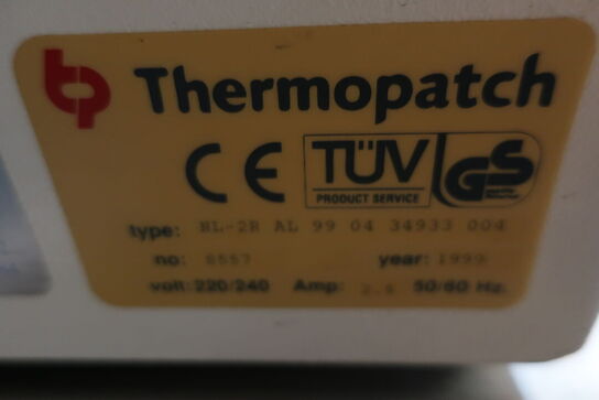 Thermopatch varmemaskine 