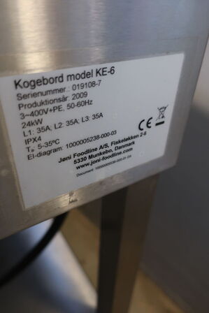 Kogebord model KE-6 