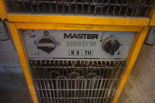 4 stk. varmeblæsere MASTER & BLUE ELECTRIC