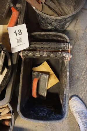 Stort parti murergrej