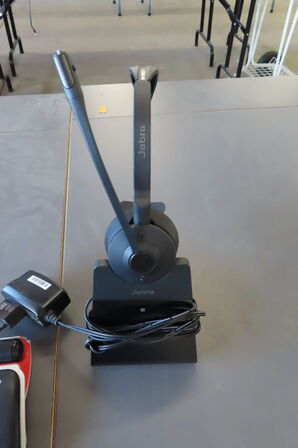 ROLLERMOUSE RED PLUS samt trådløst headset JABRA