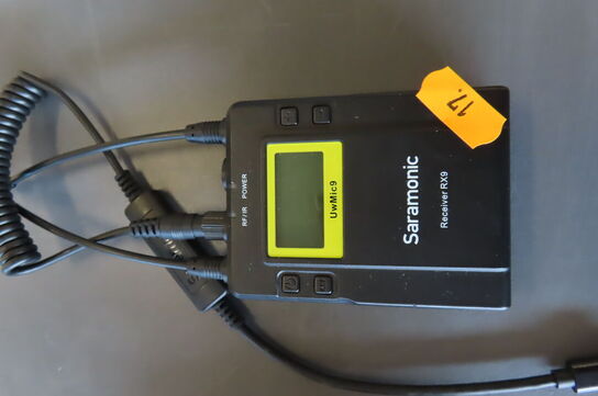 2 stk. Transmitter samt reciever SARAMONIC