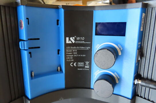 LED studie & video lys LS