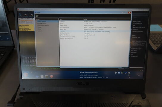 Bærbar computer ASUS FX505D