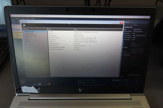 Bærbar computer HP ELITEBOOK B&O