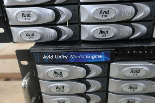 5 stk. mediaserver AVID