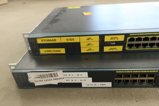 2 stk. switch CISCO Catalyst 2960-S