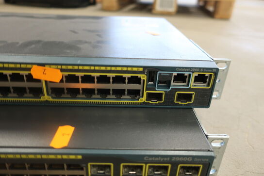 2 stk. switch CISCO Catalyst 2960-S