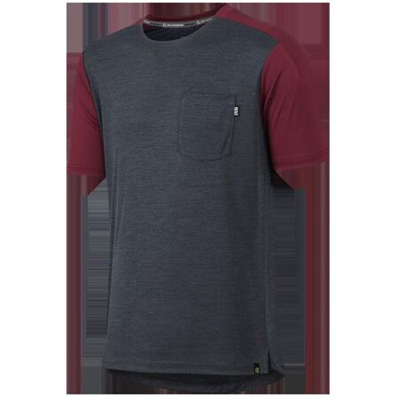 iXS Flow X Jersey black-solid raisin M