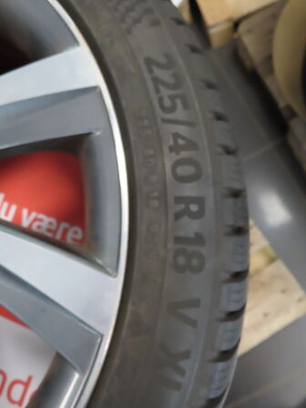 4 stk. Alufælge 225/40R18