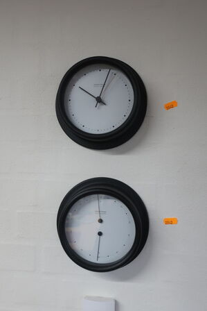 Thermometer samt ur JOERGEN FENGER