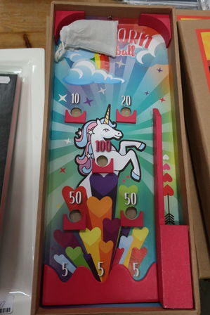 10 stk. retro style pinball maskiner UNICORN WORLD