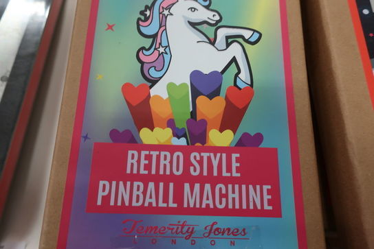 10 stk. retro style pinball maskiner UNICORN WORLD