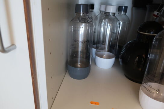 Diverse thermokander samt sodastreamflasker