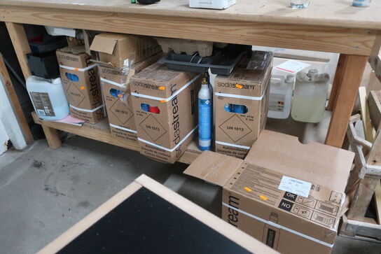 Diverse brugte flasker SODASTREAM 