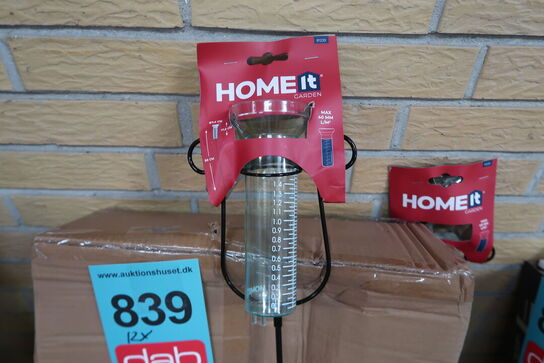 11 stk. HOME It® regnmåler med stativ