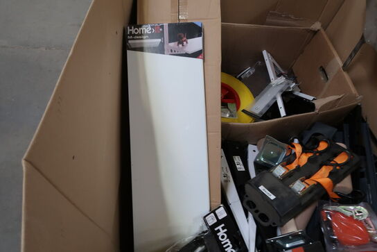Palle med stort parti handelsvarer 