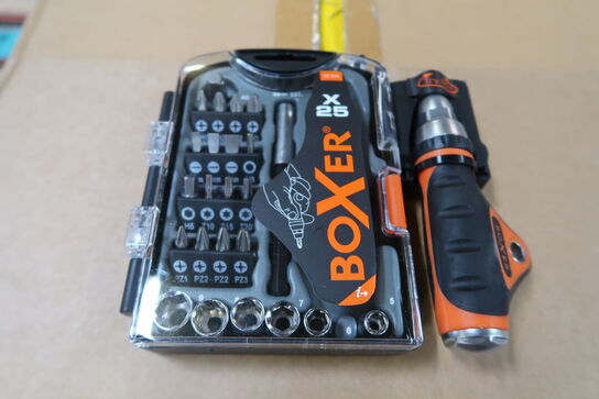 2 pk. Boxer® toppe- og bitssæt 25 dele