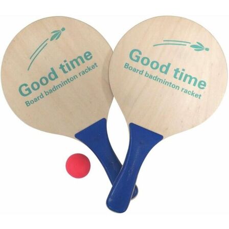 9 pk. Play>it strandtennis m/2 bat og bold