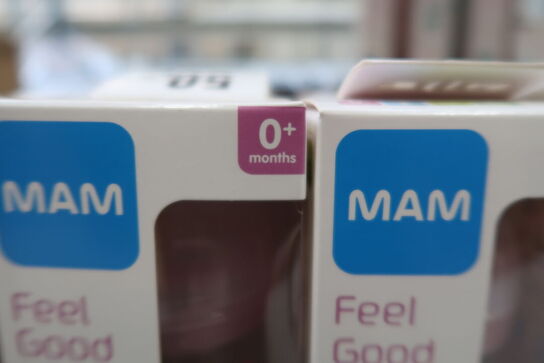 26 stk. Mam Glassutteflaske 170 Ml 0 Mdr. Neutral 