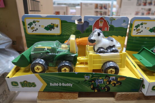 3 stk. Legetøjstraktorer - John Deere