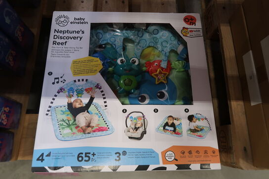 Baby Einstein legemåtte med aftagelig legetøjsranke