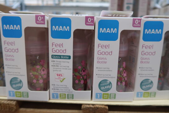 26 stk. Mam Glassutteflaske 170 Ml 0 Mdr. Neutral 