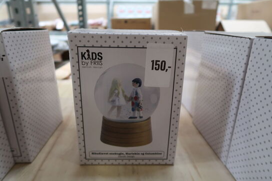 2 stk. KIDS By Friis Snekugle, "Harlequin og Columbine"