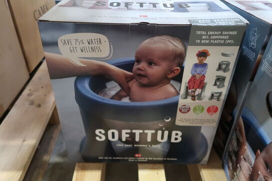 2 stk. Foldbare badekar - Soft Tub