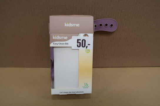 4 stk. Hagesmæk Easy Clean Bib Plum Fra Kidsme