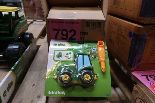 4 stk. Tomy John Deere Build-A-Buddy, Traktor