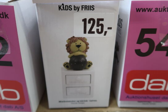2 stk. KIDS by FRIIS | Tandæske og hårlok, "Løven"