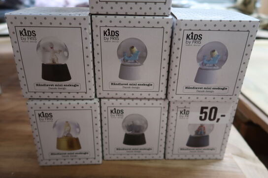 7 stk. Kids by Friis mini snekugler