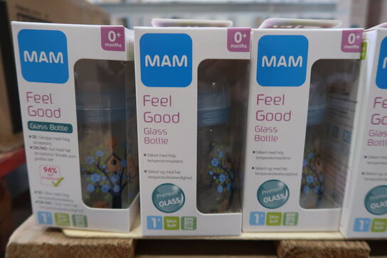 26 stk. Mam Glassutteflaske 170 Ml 0 Mdr. Neutral 