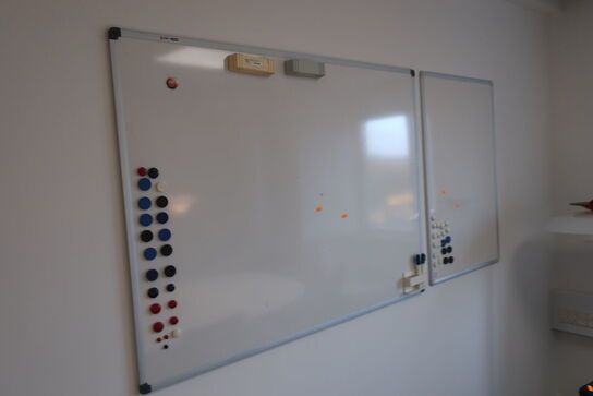 2 stk. whiteboards 